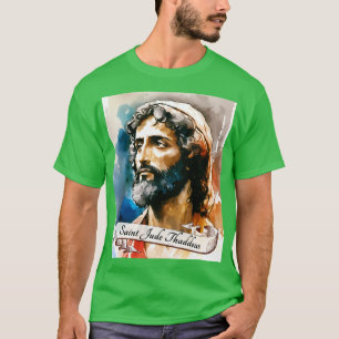 St Jude Thaddeus Catholic Church Saints Religious T-Shirt