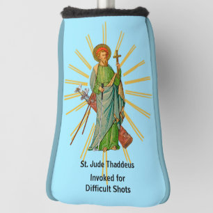 St Jude Thaddeus, Invoked for Difficult Golf Shots Golf Head Cover