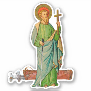 St Jude Thaddeus, Invoked for Difficult Golf Shots Sticker