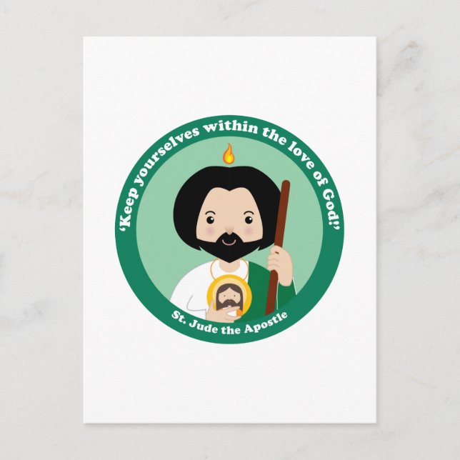 St. Jude the Apostle Postcard (Front)