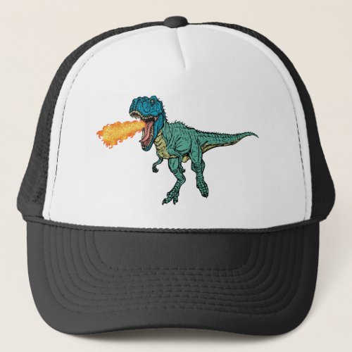 St Judeasaurus Rex by Steve Miller Trucker Hat