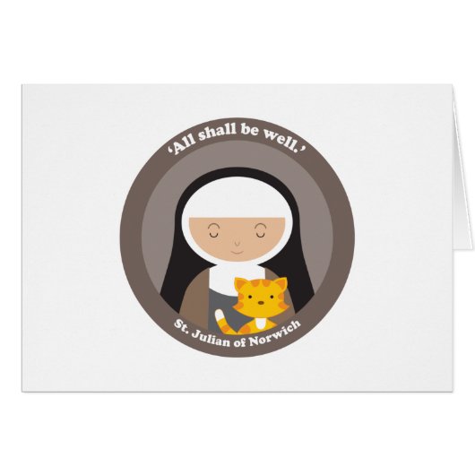 St. Julian of Norwich Cards (Front Horizontal)