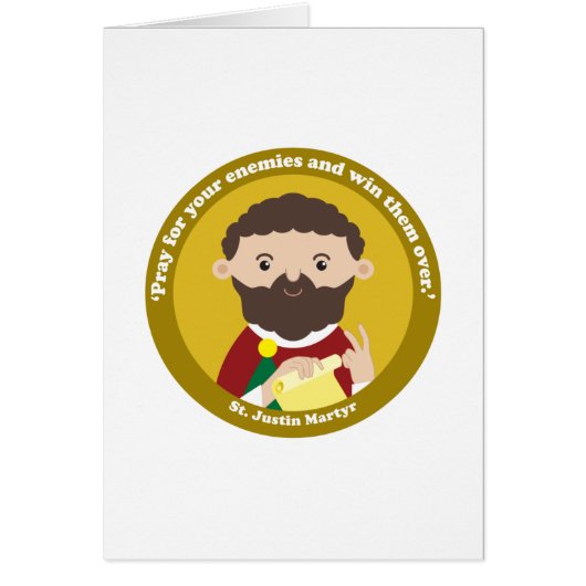 St. Justin Martyr Cards (Front)