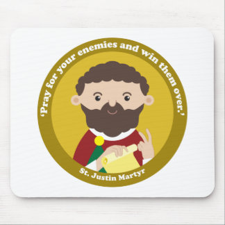 St. Justin Martyr Mouse Pad
