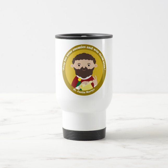 St. Justin Martyr Travel Mug (Center)