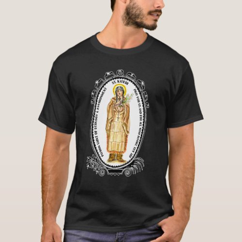 St Kateri Tekakwitha Catholic Saint Lily Of The Mo T_Shirt