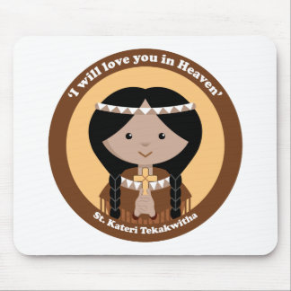 St. Kateri Tekakwitha Mouse Pad