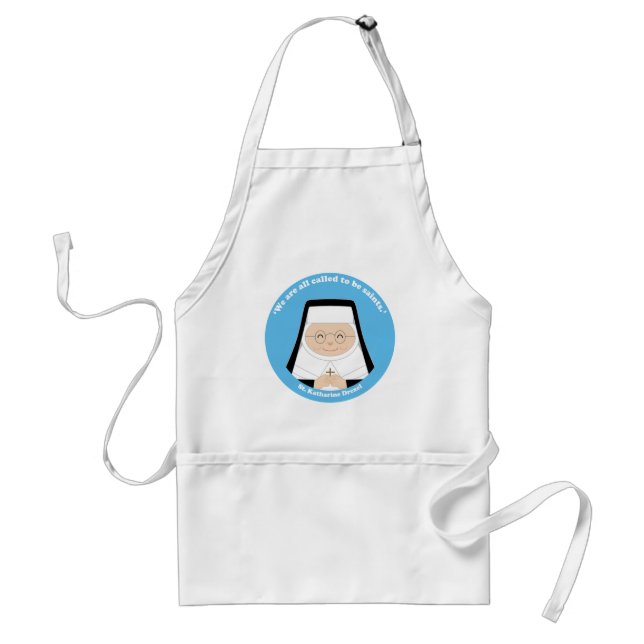 St. Katharine Drexel Adult Apron (Front)