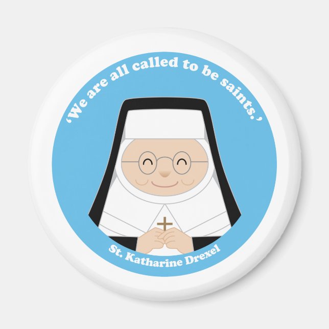 St. Katharine Drexel Magnet (Front)
