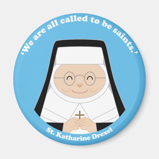 St. Katharine Drexel Magnet (Front)