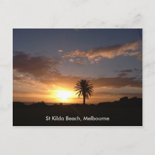St Kilda Beach Melbourne Postcard