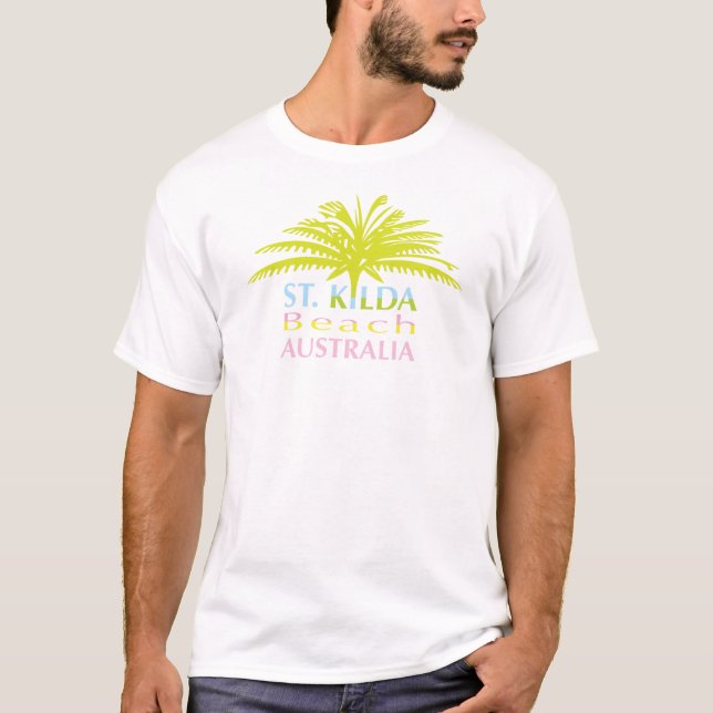 St.Kilda Beach T-Shirt (Front)