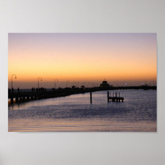 St. Kilda Pier Poster