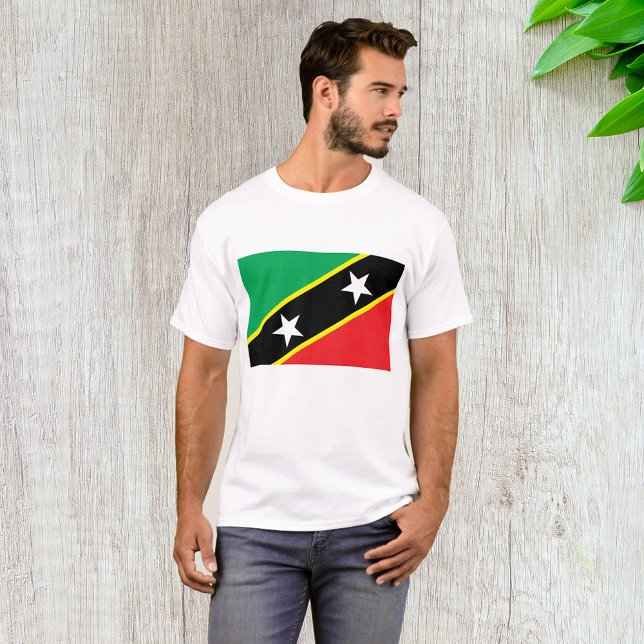 St Kitts And Nevis Flag T-Shirt (Creator Uploaded)
