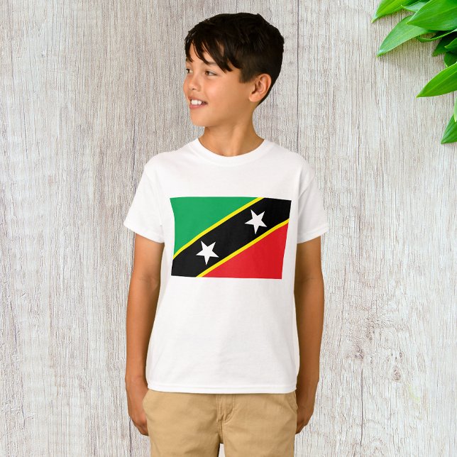 St Kitts And Nevis Flag T-Shirt (Creator Uploaded)