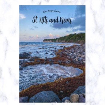 St Kitts And Nevis Postcard by NorthernPrint at Zazzle