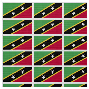 St. Kitts flag Fabric