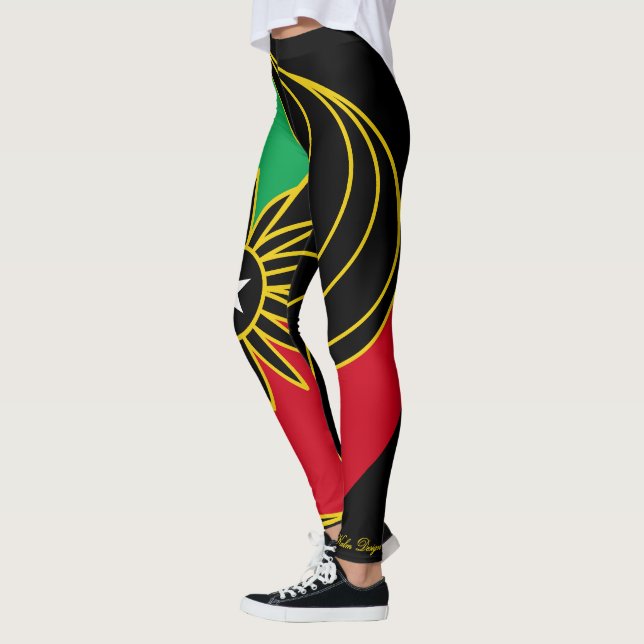 St. Kitts Glamorous Leggings (Left)