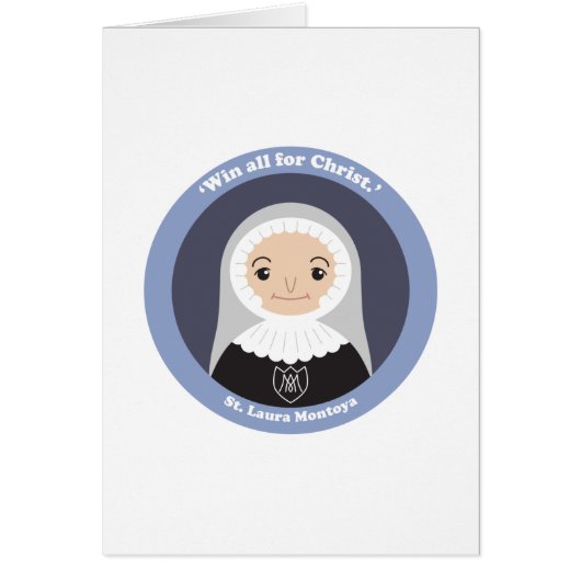 St. Laura Montoya Cards (Front)