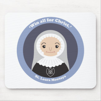 St. Laura Montoya Mouse Pad