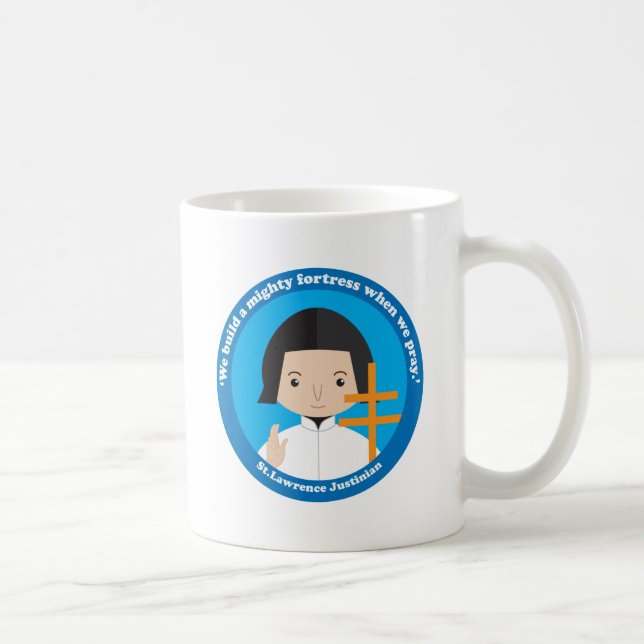 St. Lawrence Justinian Coffee Mug (Right)