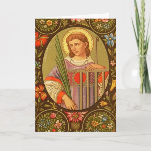 St Lawrence of Rome PM 04  Blank Greeting Card