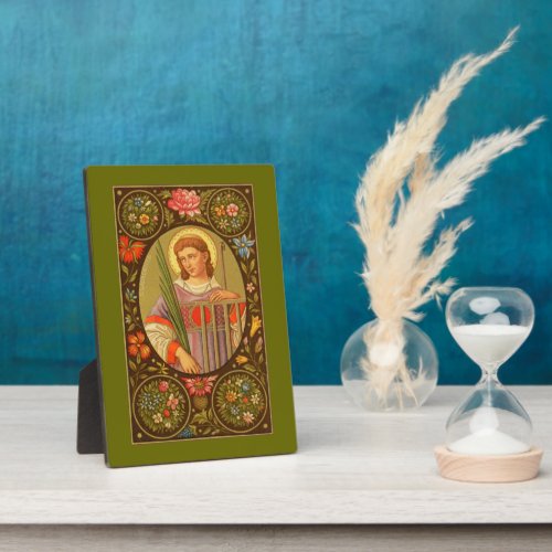St Lawrence PM 04 5x7 Plaque 1 with Easel