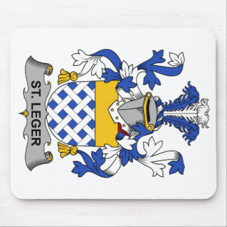 St. Leger Family Crest Mouse Pad