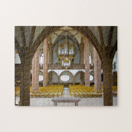 St Leonard Church in Basel Switzerland puzzle