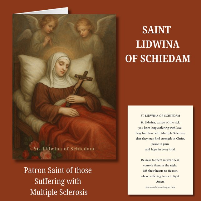 St. Lidwina Chronic Illness Multiple Sclerosis  Cards (Creator Uploaded)