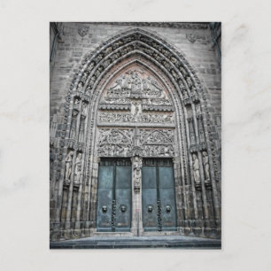 St. Lorenz Cathedral - Nuremberg, Germany Postcard