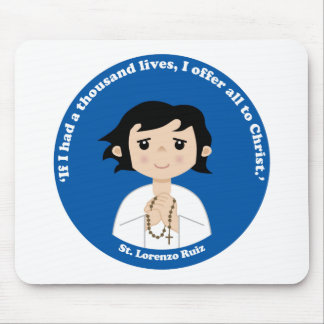St. Lorenzo Ruiz Mouse Pad