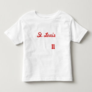 ST. LOUIS 11 WHITE TODDLER T-SHIRT