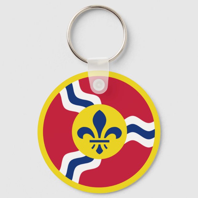 St. Louis Aero Force Roundel Keychain (Front)