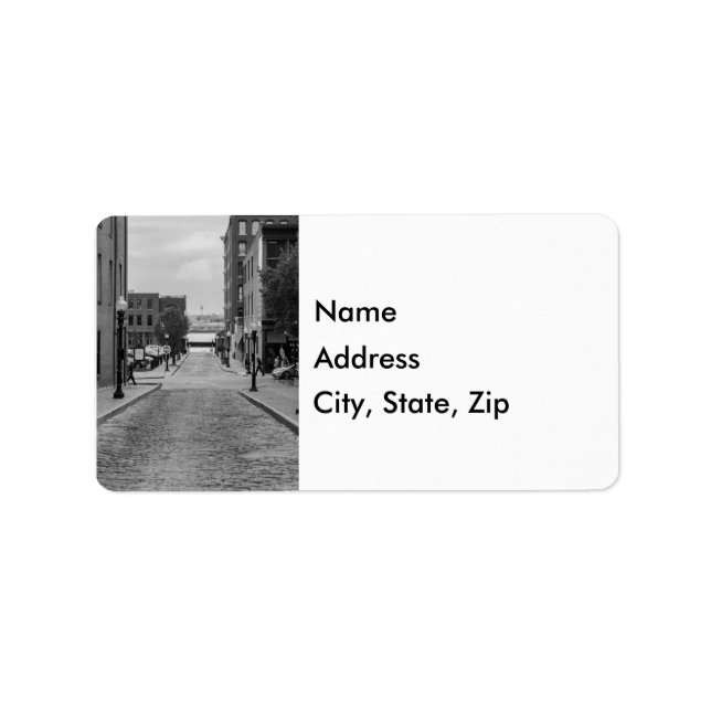 St Louis Alley Grayscale Label (Front)