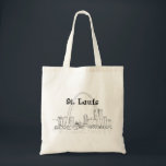 St. Louis Arc Vacation Drawing Vacation Art Travel Tote Bag<br><div class="desc">Celebrate a land rich in heritage! Our St. Louis Arc Vacation Drawing Vacation Art Traveling Design captures the essence of this historic place. The St. Louis Arc Vacation Drawing Vacation Art Traveling Design is perfect for your favorite Zazzle products. The St. Louis Arc Vacation Drawing Vacation Art Traveling Design is...</div>