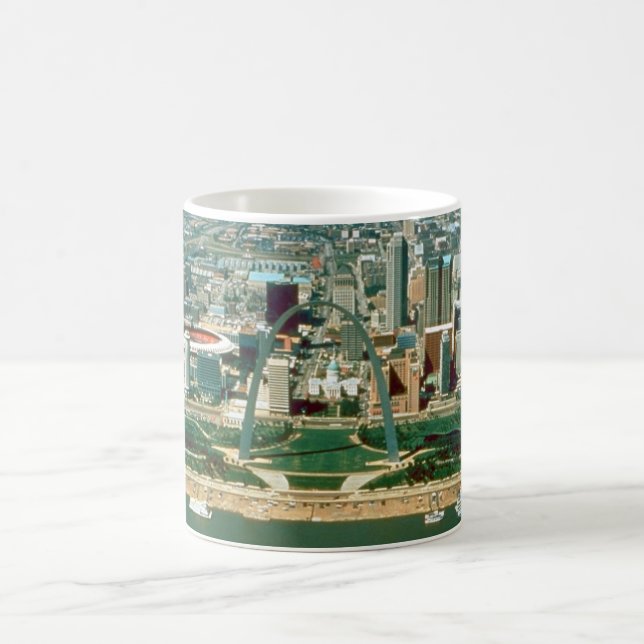 St. Louis Arch and Skyline Coffee Mug (Center)