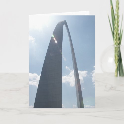 St Louis Arch Greeting Card