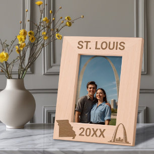 St. Louis Arch Missouri Custom Engraved Frames
