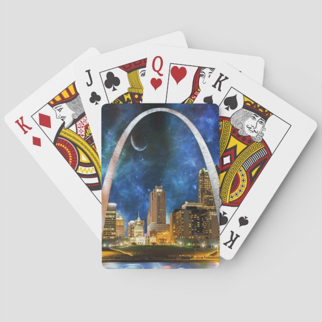 St Louis Arch Poker Cards (Back)