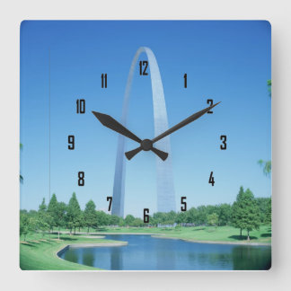 St. LOUIS ARCH Square Wall Clock