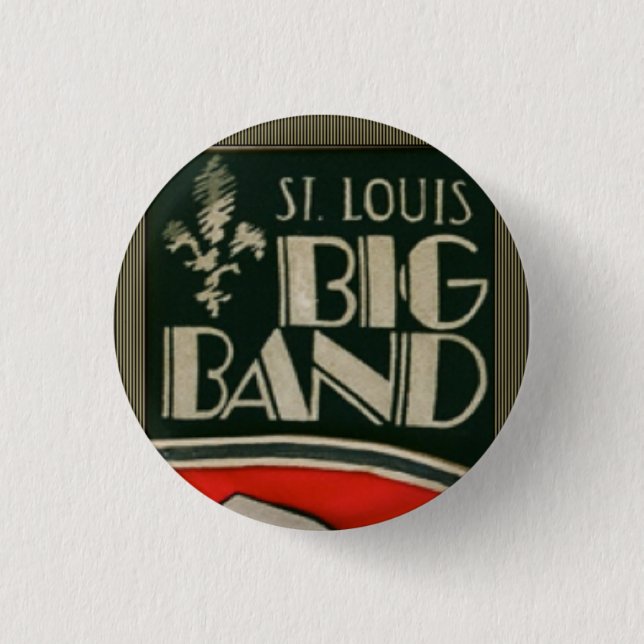 St. Louis Big Band Button (Front)