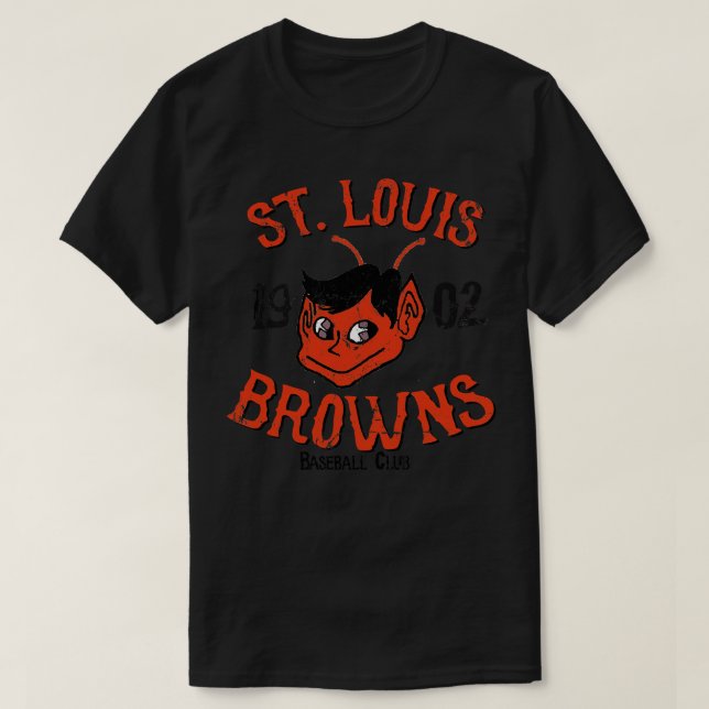 St Louis Browns 1 T-Shirt (Design Front)