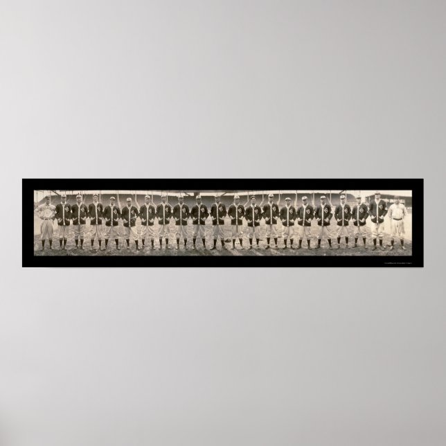 St Louis Browns Team Photo 1909 Poster (Front)