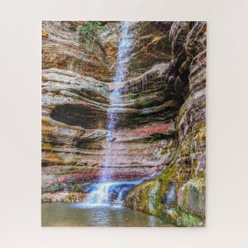 St Louis Canyon Starved Rock State Park Jigsaw Puzzle