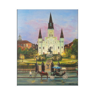 St. Louis Cathederal 16" x 20" Canvas Print