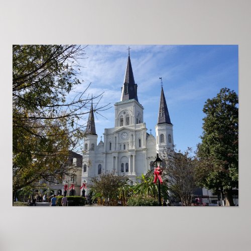 St Louis Cathedral _ French Quarter New Orleans Poster