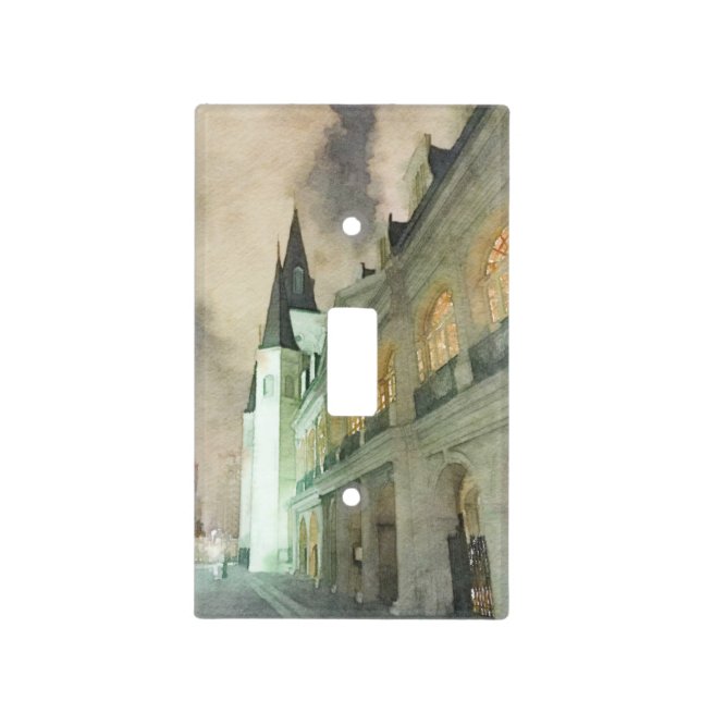 St Louis Cathedral New Orleans Light Switch Cover (Front)