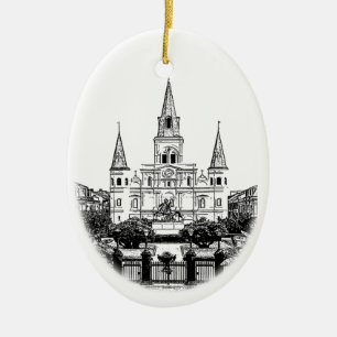 St. Louis Cathedral New Orleans Ornament