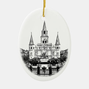 St. Louis Cathedral New Orleans Ornament
